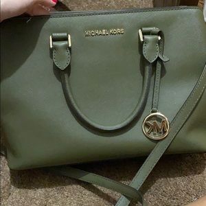 Olive Green Michael Kors Purse